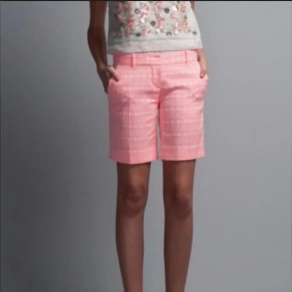 Diane Von Furstenburg Pink Boymuda Shorts Size 6
